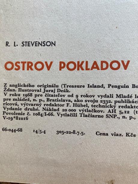 Ostrov pokladov stevenson robert louis (1968),