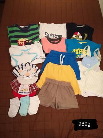 Balíček oblečenia č 86 + pončo, 86–98