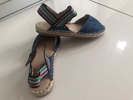 Riflové espadrilky uk 3, next,35