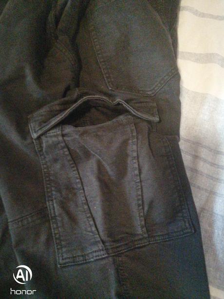 Cierne elastické xl, h&m,xl