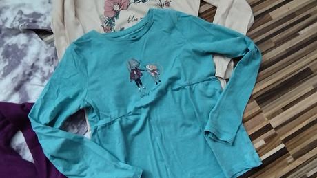 Tričká s dlhým rukávom 134/140, 134