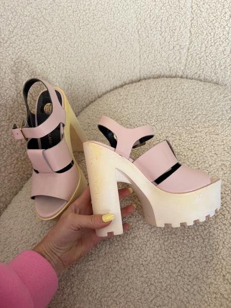 Sandále na platforme, river island,37
