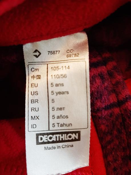 Fleska dievčenská, decathlon,110