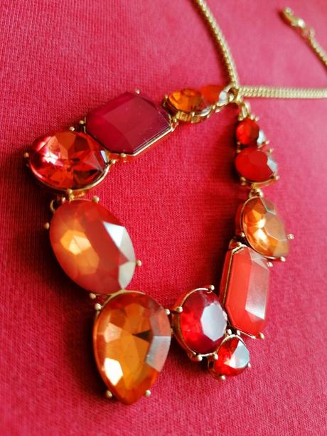 Bijou brigitte - červený náhrdelník, bijou brigitte