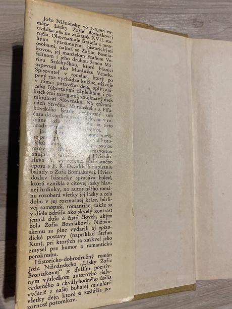 Lásky žofie bosniakovej nižnánský 1971 retro,
