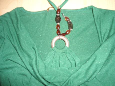 Zelene dlhsie tricko, s