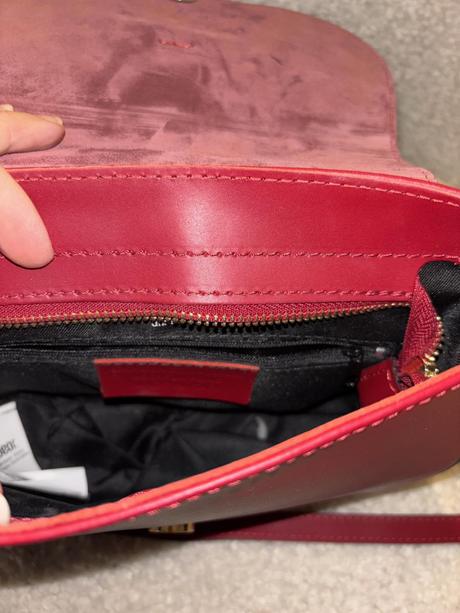 Kožená crossbody kabelka s konskou srsťou answear, answear