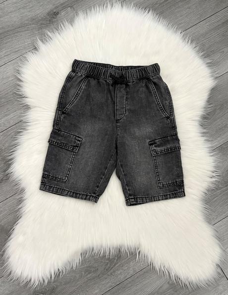 H&m cargo šortky veľ. 122/128, h&m,122