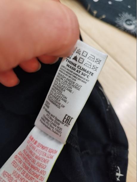 Pyžamové tričko, marks & spencer,152