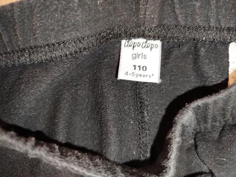 Mierne zateplené legíny, dopodopo,110