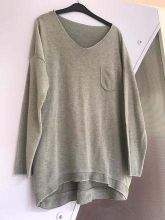 Jemné triko over size, xl