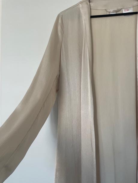 Svadobný župan, h&m,s