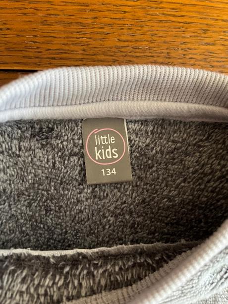 Teplá chlpatá mikina so zajačikom, kids,134