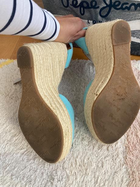 Pepe jeans sandale na platforme, pepe jeans,37