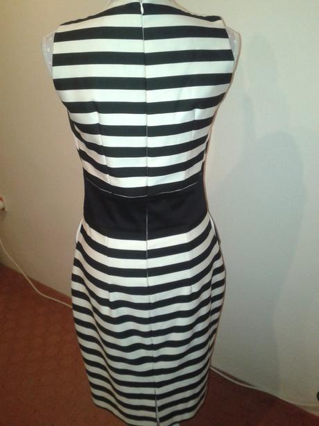 Pruhované šaty f&f veľ. 38, f&f,38