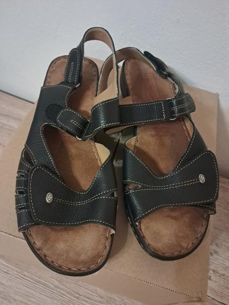 Kožené sandále 39, 39