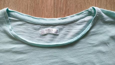 Dievčenské tričko s krátkym rukávom, veľ.146-152, 146