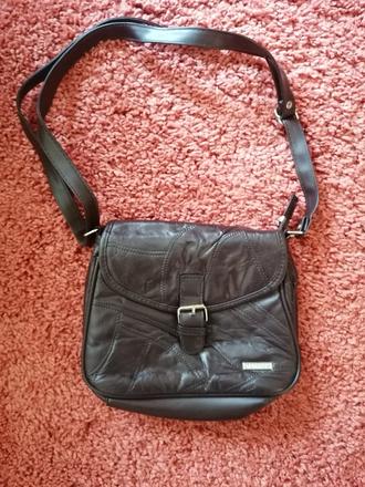 Hnedá crosby kabelka, 