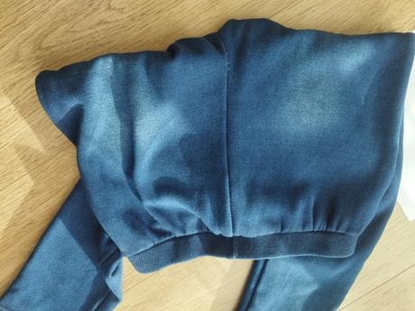 Modré hrubšie legíny veľ. 164, 164