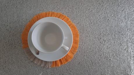 Makramé podšálka, 