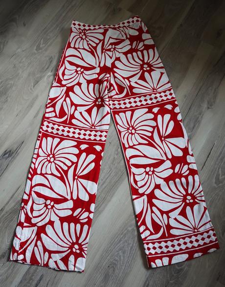 Ľanové nohavice h&m linen blend, h&m,36