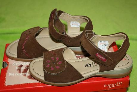 Koženne sandalky superfit velkost 38, superfit,38