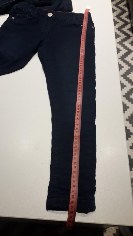 Rifle tmavo modre zateplené  110/116, dopodopo,110