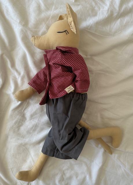 "nová" látková myš pre dievča alebo chlapca za 10e,