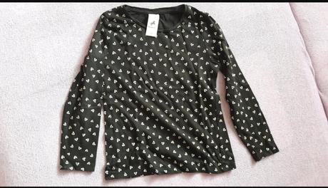 Tricka s dlhym rukavom so srdieckami, palomino,116