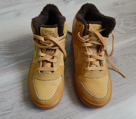 Zateplené nike č.38,5, nike,38