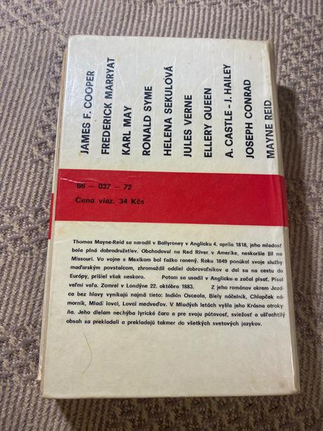 Stopy jazdec bez hlavy thomas mayne reid 1972,