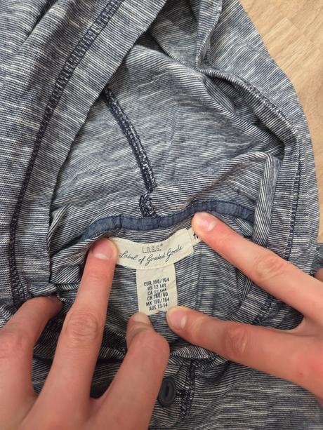 Tričko s kapuckou 158/164, h&m,158