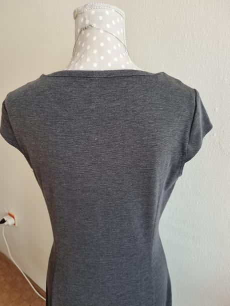 Sivé úpletové šaty george 38/40, george,m