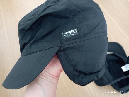 2x teplejšia čiapka/šiltovka (s krytmi na uši), 