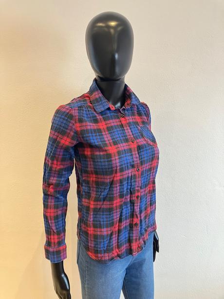 Dievčenská kockovaná košeľa h&m (152), h&m,152