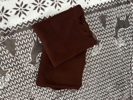 Pletený komplet set, m