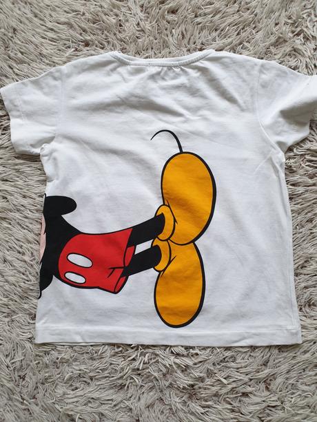 Tricko mickey s flitrami, zara,134