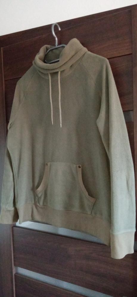 Dámska flísová khaki mikina f&f m/38, f&f,m