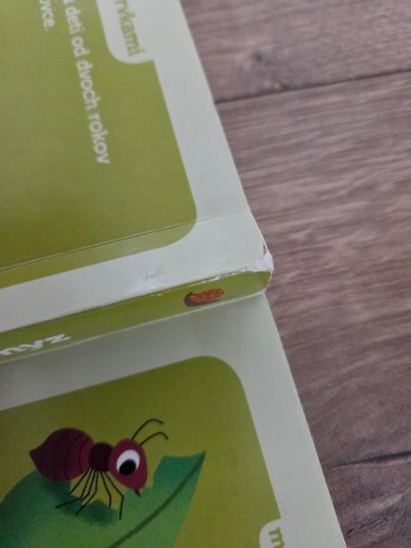 Hmyz pohyblivá kniha moze mat mierne uzivanie ako,