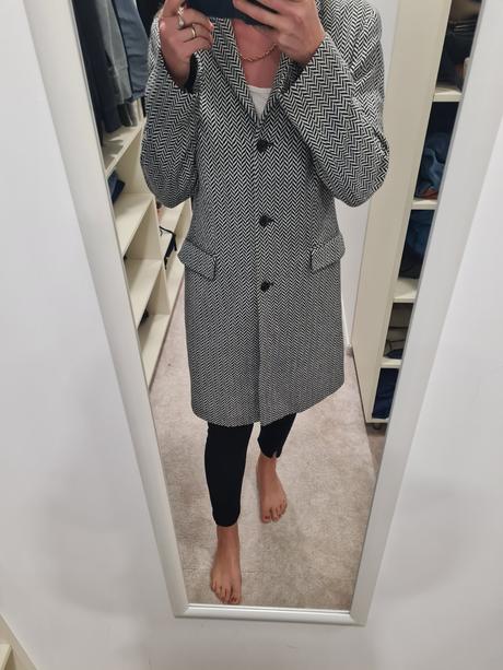 Kvalitný kabát zn. viventy / vlna, m