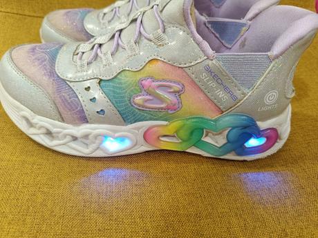 Blikajúce skechers slip- ins, skechers,35