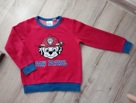 Velurová mikina, pulóver, h&m,110