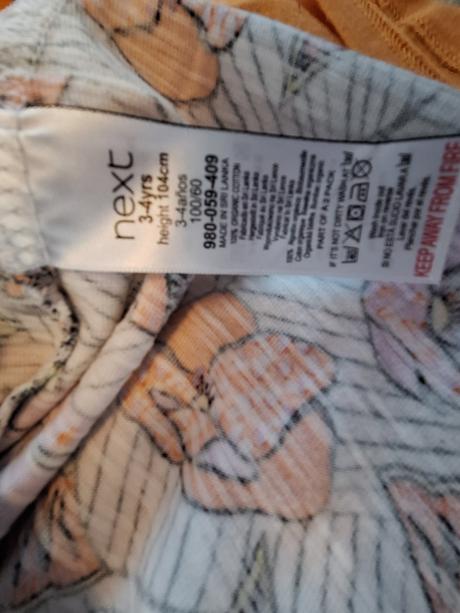 Tričká next 2 kus, next,104