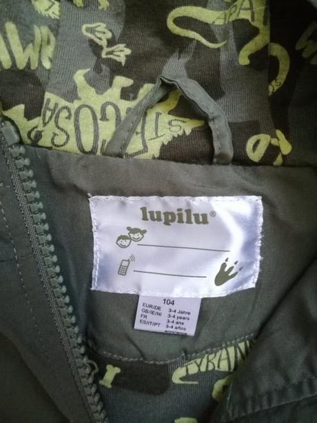 Tenká jarná bunda, lupilu,104