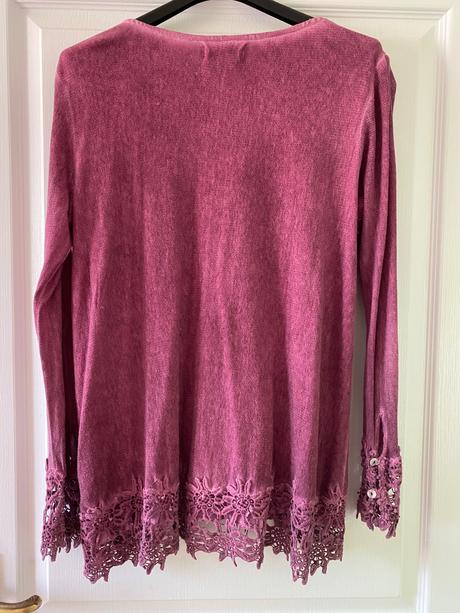 Sveter ruzovy m, m