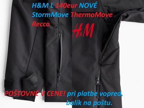 Lyžiarska bunda hm, zimná bunda hm, h&m,l