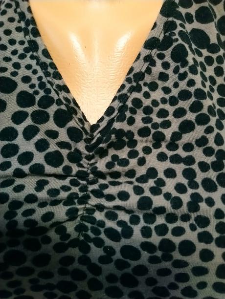 Dámsky elastický top, zabaione, s