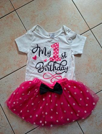 Body + suknička, 74