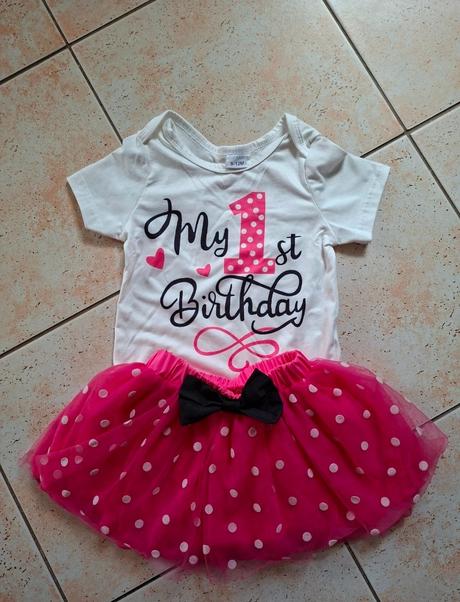 Body + suknička, 74