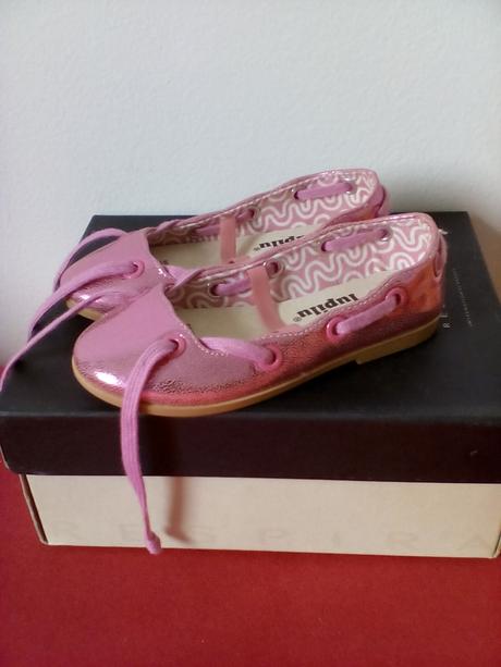 Ružové detské sandálky, lupilu,24